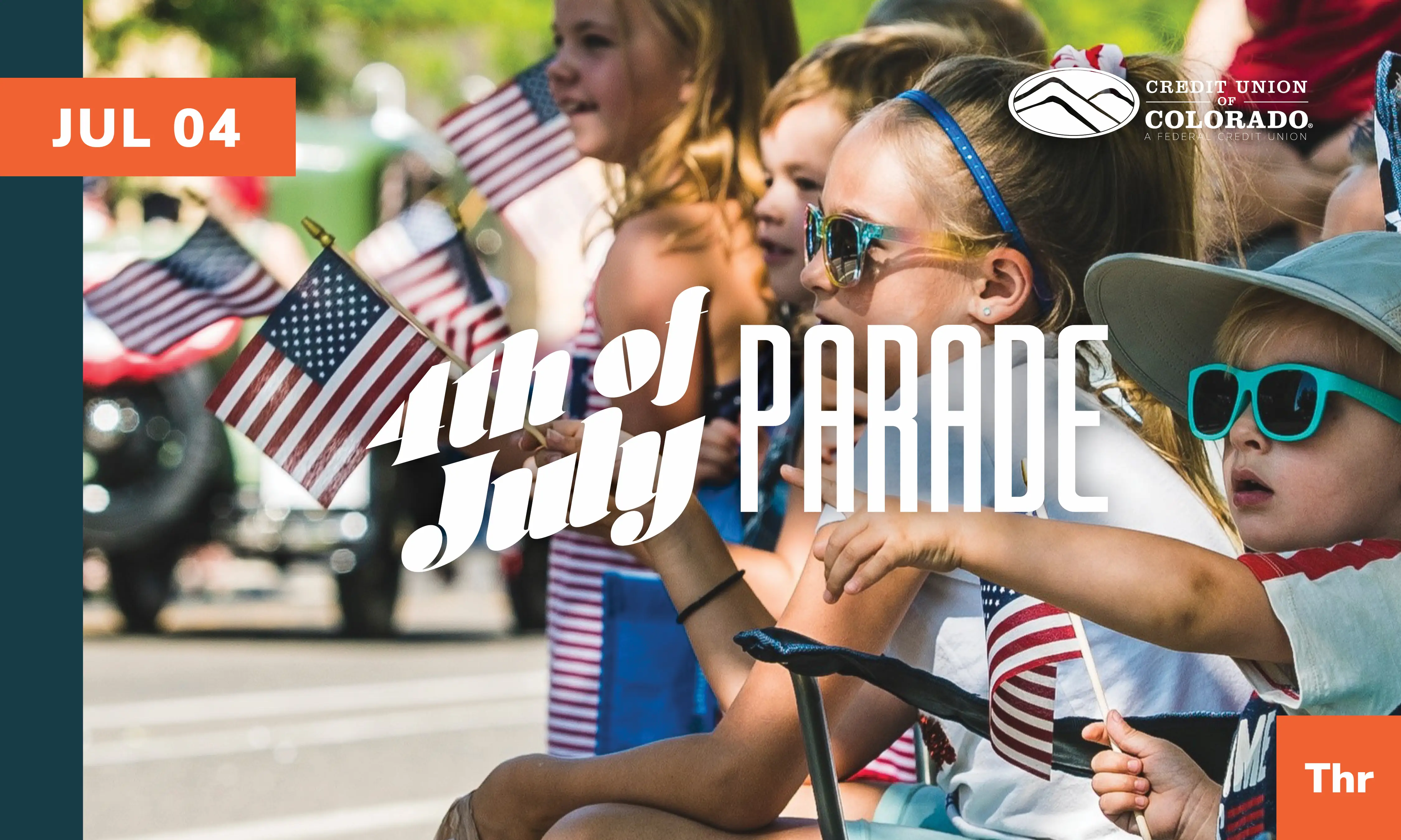 Fourth of July Parade Presented by Credit Union of Colorado
